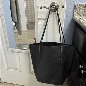 Elegant Black Tote Bag